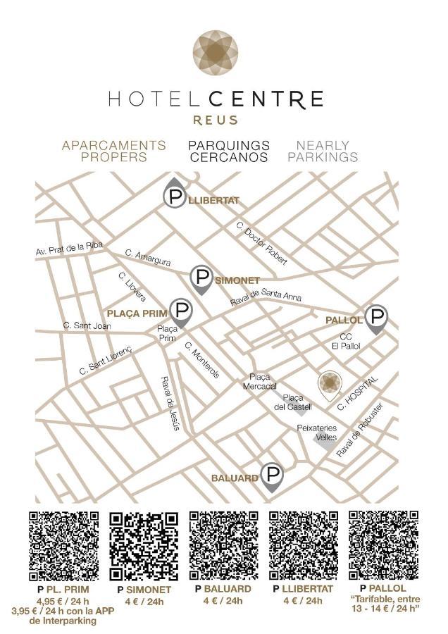 Hotel Centre Reus Eksteriør billede